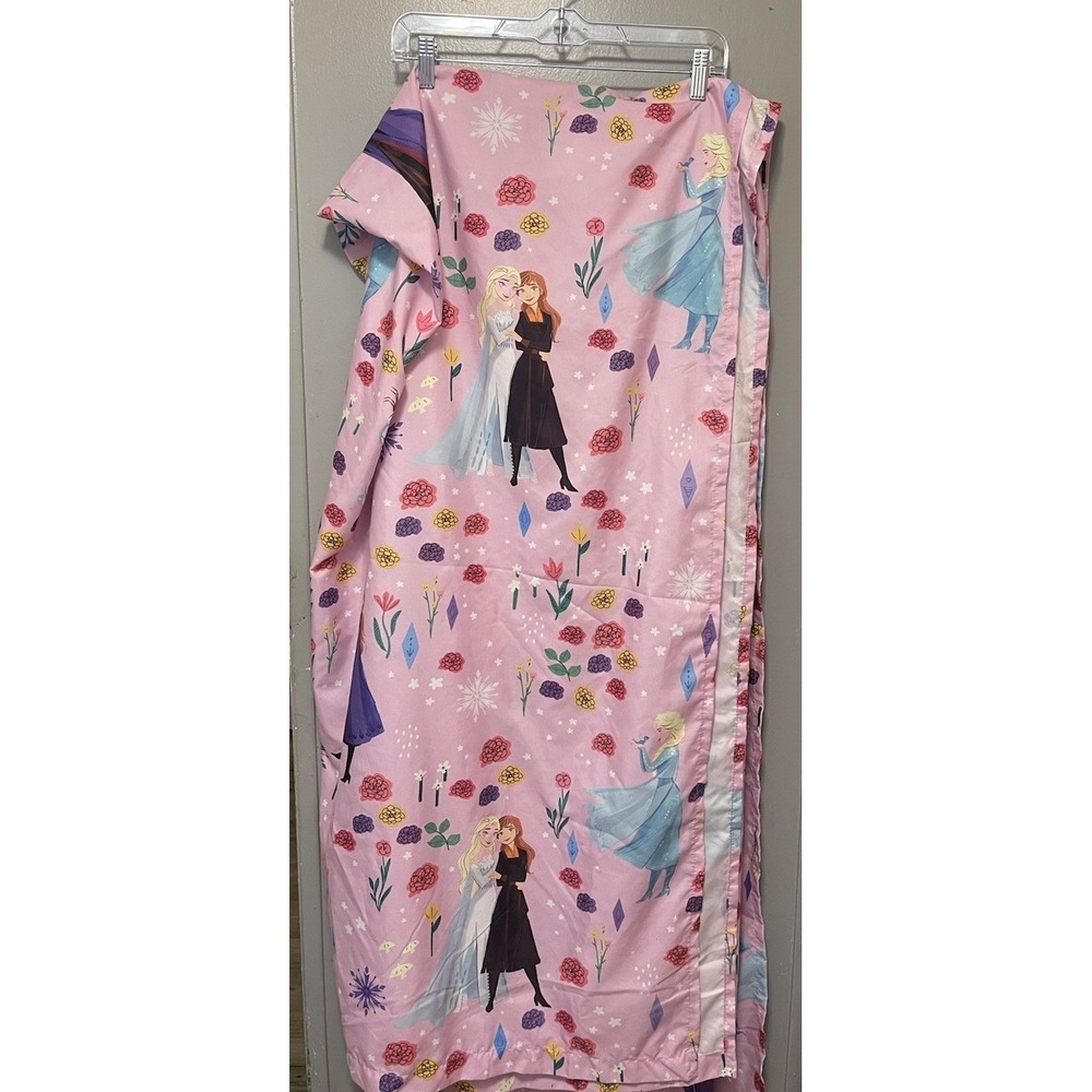 Disney Frozen Full-Size Flat Sheet Pink